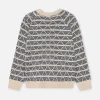 Fliink SUNE KNIT PULLOVER - SANDSHELL