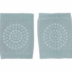 Gobabygo Dusty Blue Crawling Knæbeskyttere Organic Terry Bomuld