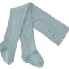 Gobabygo Dusty Blue Crawling Strømpebukser Organic Bomuld