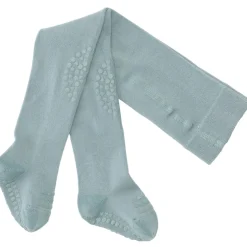 Gobabygo Dusty Blue Crawling Strømpebukser Organic Bomuld