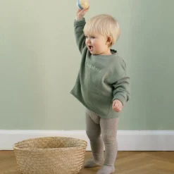 Gobabygo Sand Crawling Strømpebukser Organic Bomuld