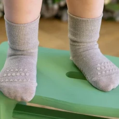 Gobabygo Sand Non-Slip Strømper Bambus