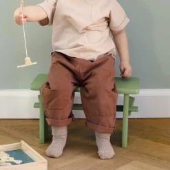 Gobabygo Sand Non-Slip Strømper Bambus