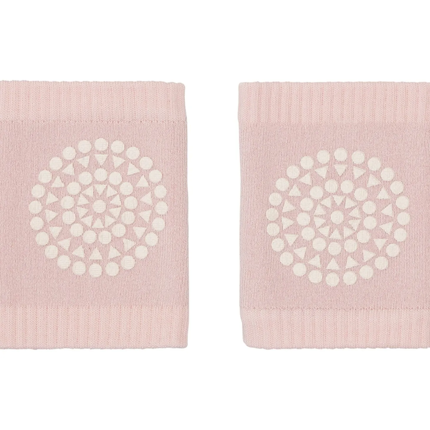 Gobabygo Soft Pink Crawling Knæbeskyttere Organic Terry Bomuld