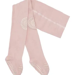 Gobabygo Soft Pink Crawling Strømpebukser Organic Bomuld
