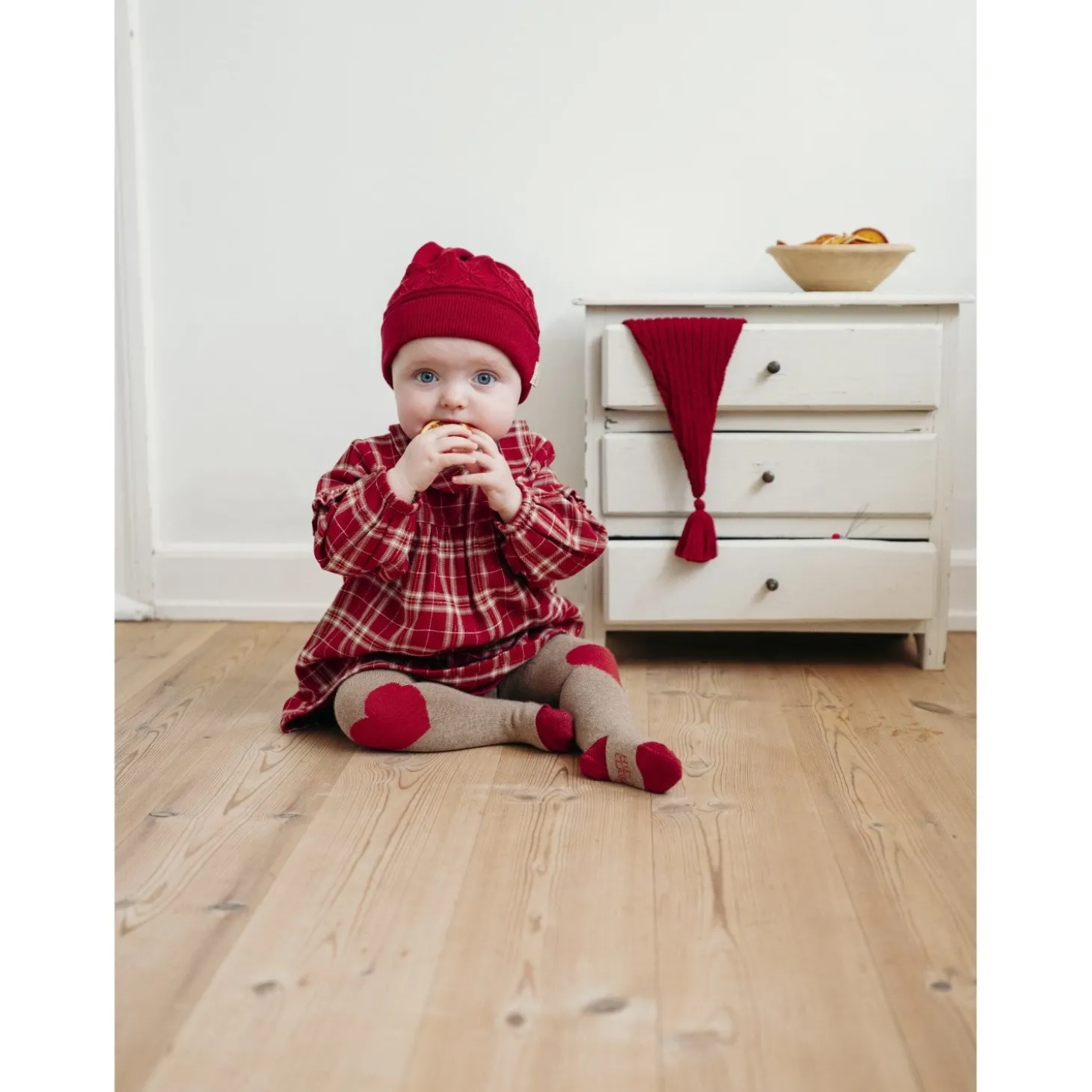 Hust & Claire Biscuit Melange Frankie Strømpebukser