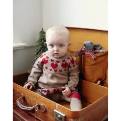 Hust & Claire Biscuit Melange Frankie Strømpebukser