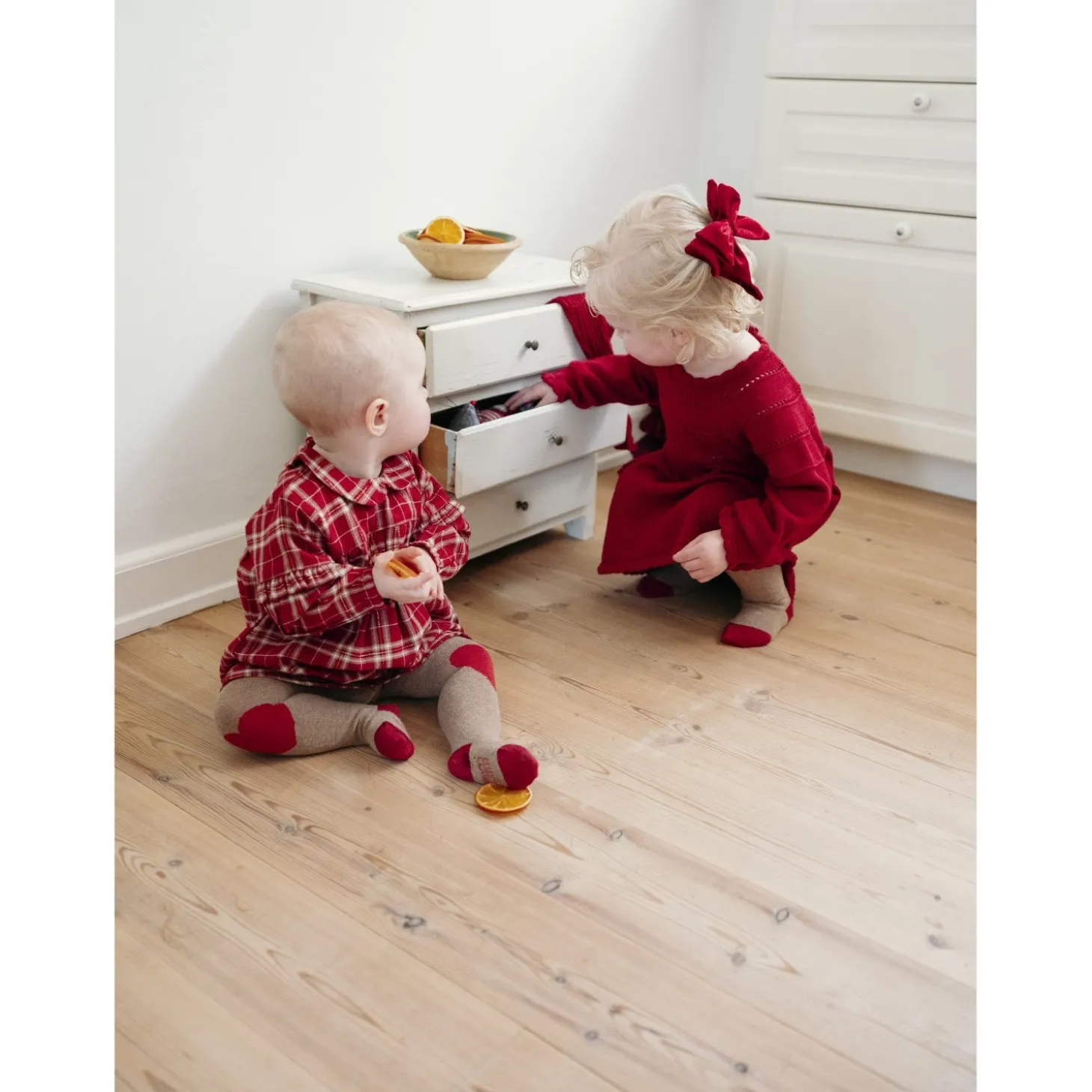 Hust & Claire Biscuit Melange Frankie Strømpebukser