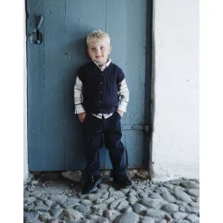 Hust & Claire More Navy Tage Corduroy