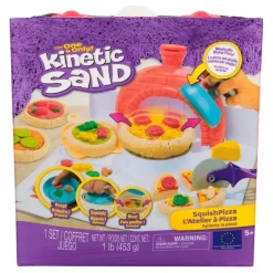Kinetic Sand Squish Pizza