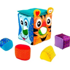 Lamaze Blød Puttekasse m. Dyremotiver