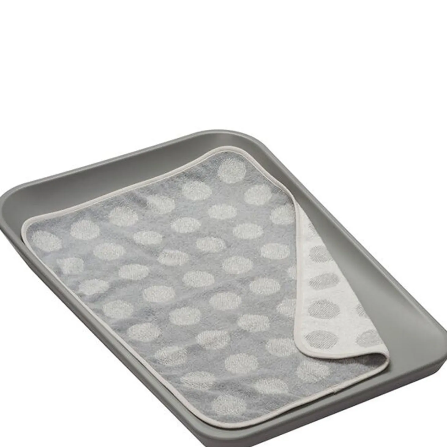 Leander Topper Til Puslepude Cool Grey