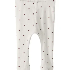 Lil'Atelier Coconut Milk Heart Nbfgago Slim Leggings Lil Noos