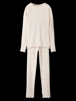 Lil'Atelier Nattøj - Gago - Almost Mauve FLOWERS