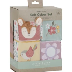 Little Dutch Fairy Garden Pink Plys Terninger