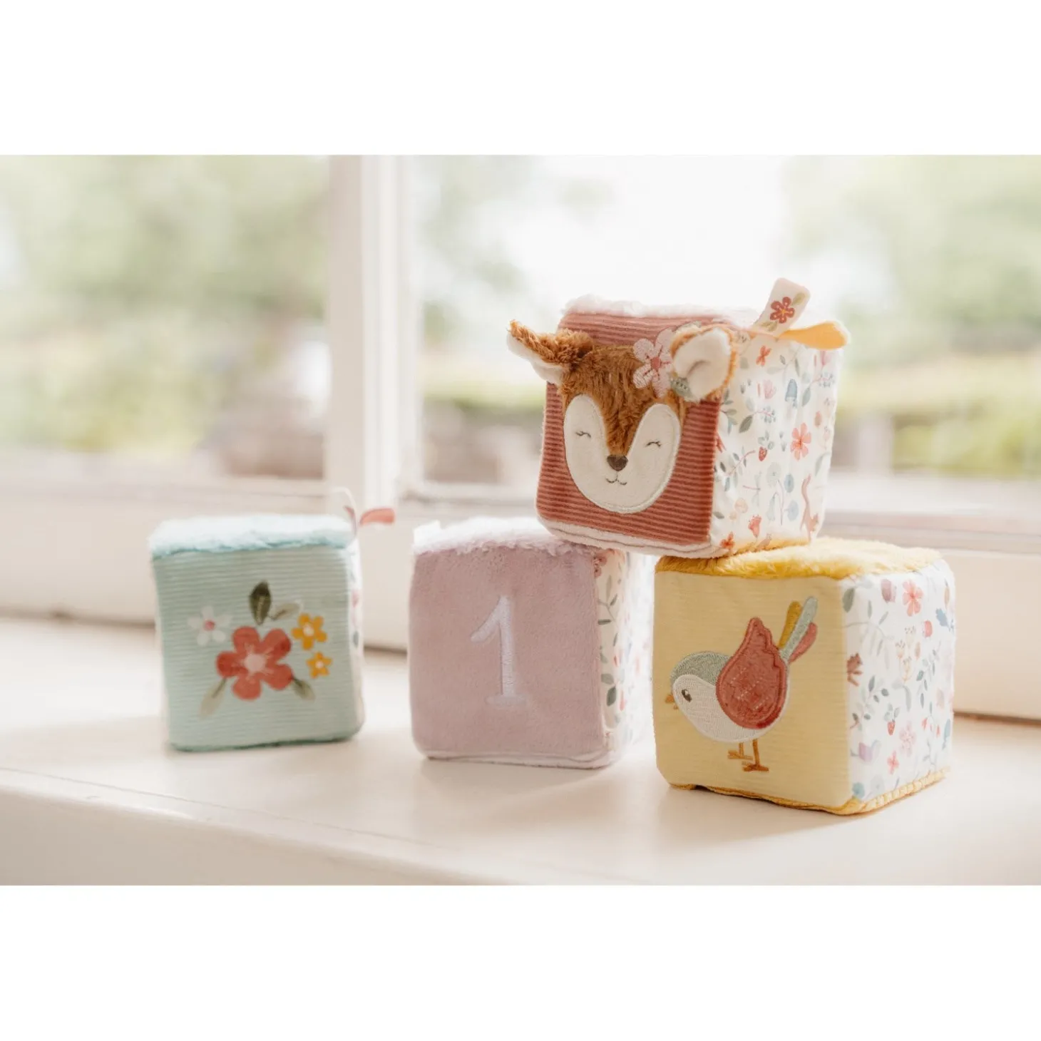 Little Dutch Fairy Garden Pink Plys Terninger