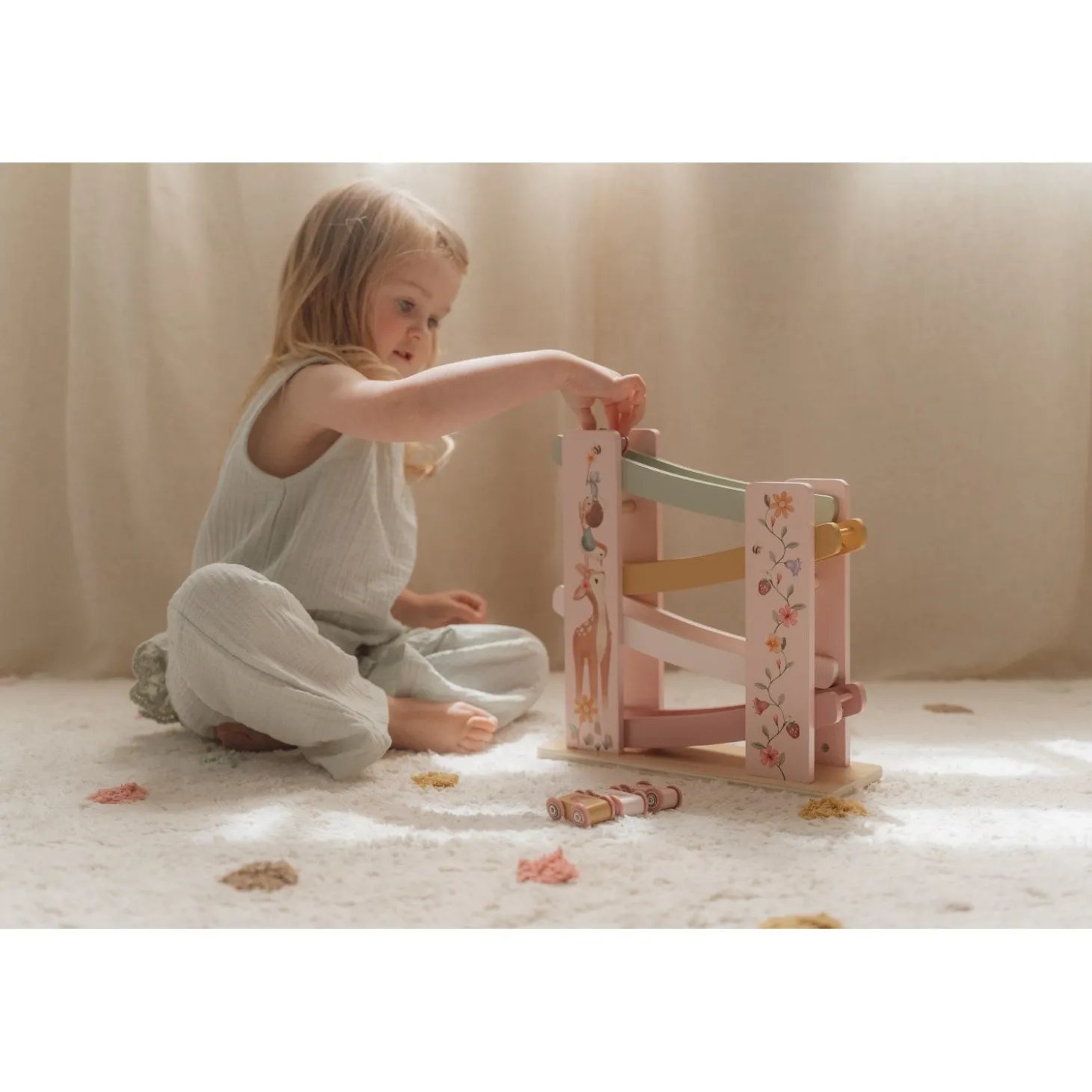 Little Dutch Fairy Garden Pink Ramp Racer