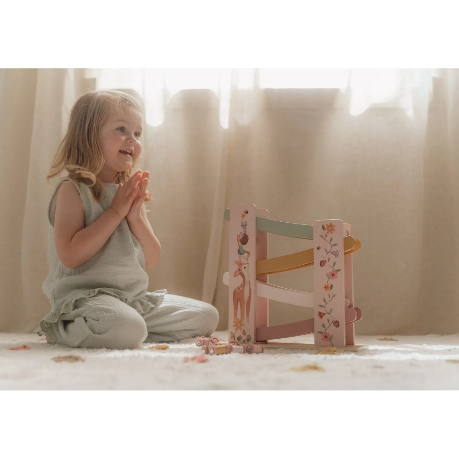 Little Dutch Fairy Garden Pink Ramp Racer