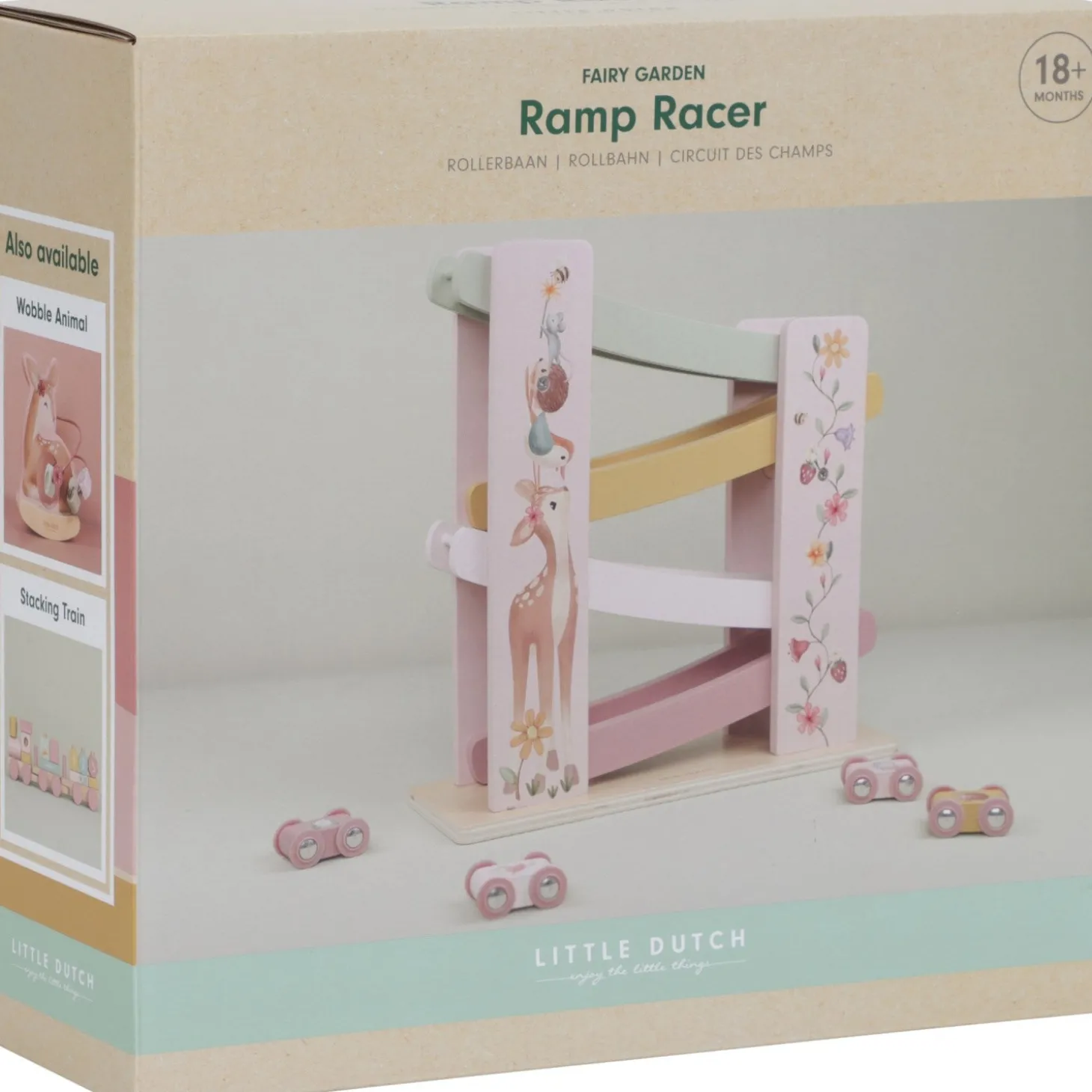 Little Dutch Fairy Garden Pink Ramp Racer