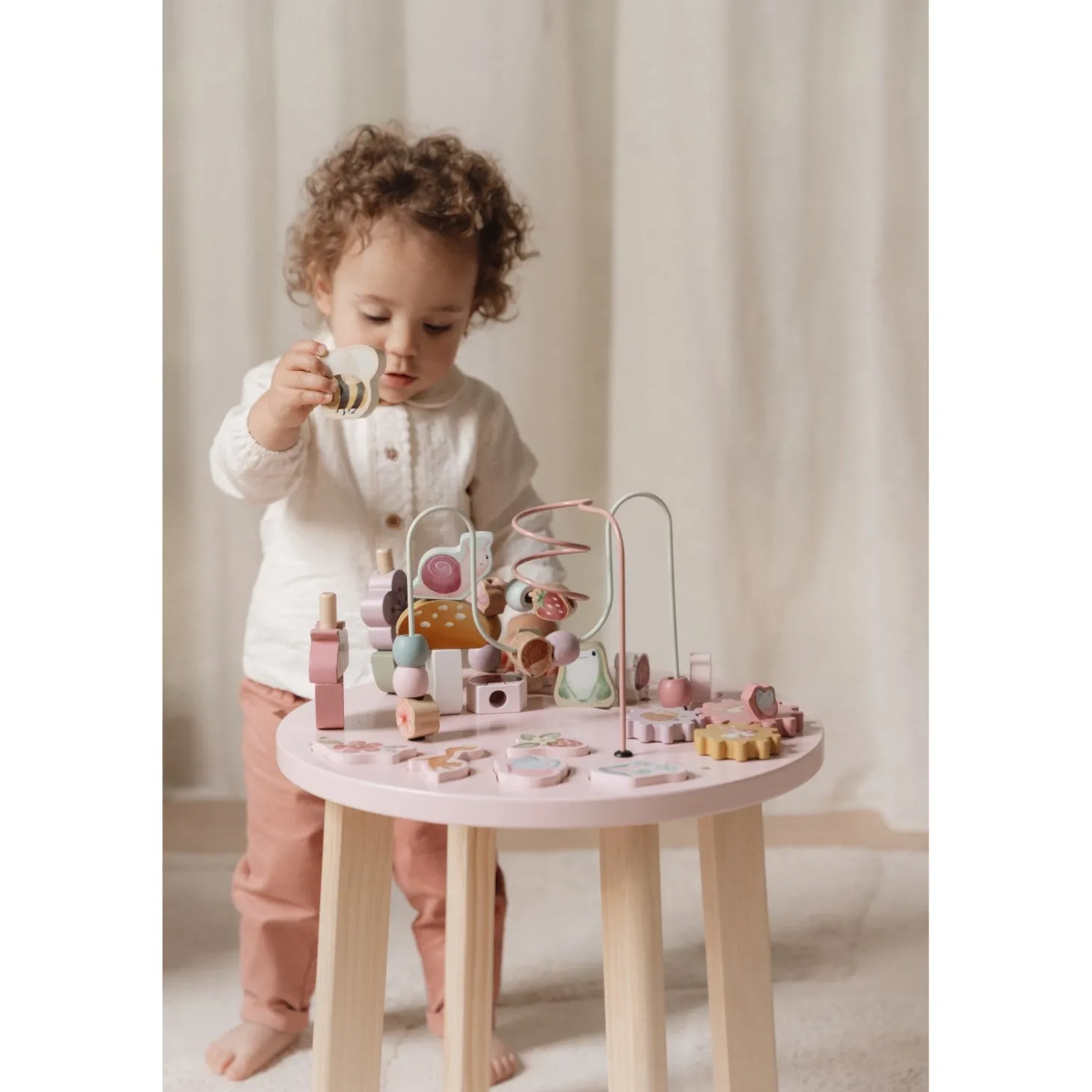 Little Dutch Fairy Garden Pink Aktivitetsbord