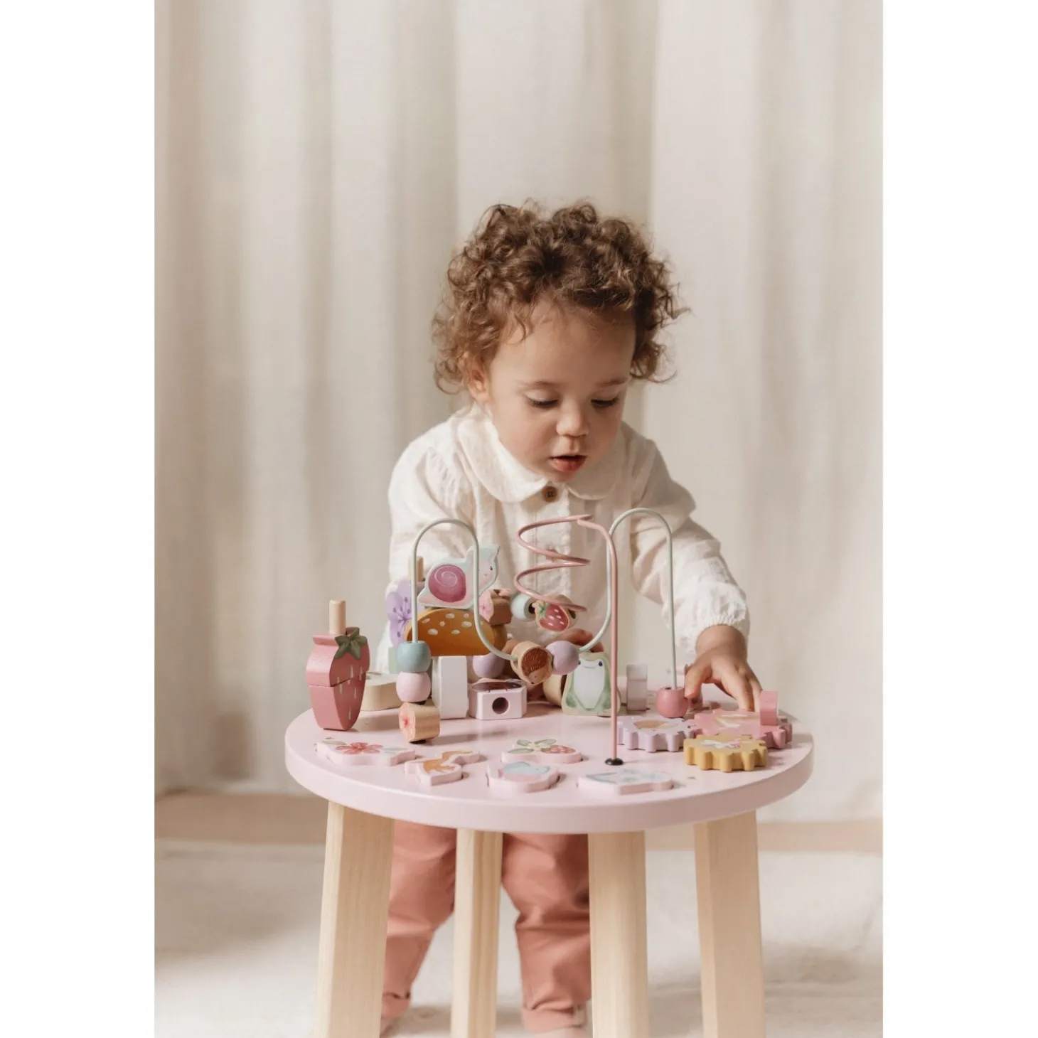 Little Dutch Fairy Garden Pink Aktivitetsbord