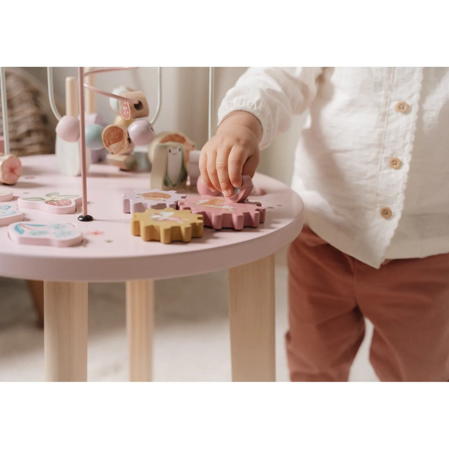 Little Dutch Fairy Garden Pink Aktivitetsbord