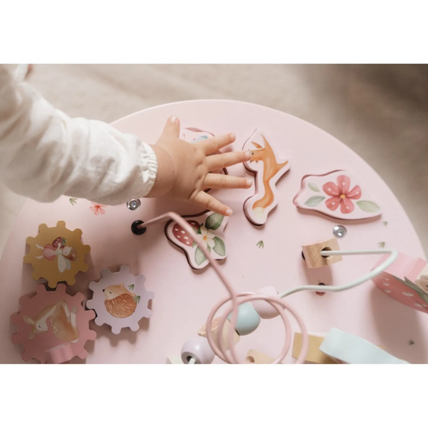 Little Dutch Fairy Garden Pink Aktivitetsbord