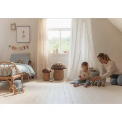 Little Dutch Forest Friends Blue Byggeklodser Træ