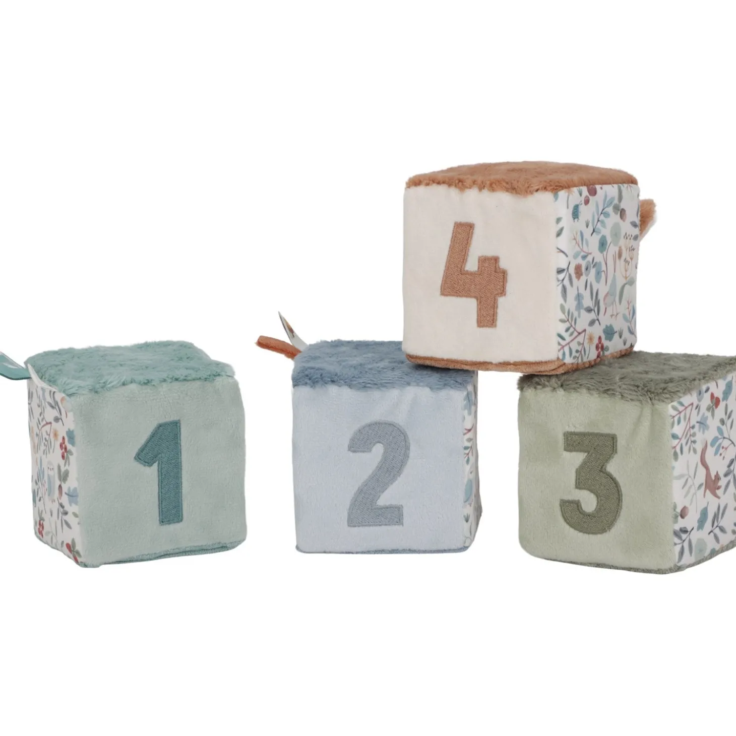 Little Dutch Forest Friends Blue Aktivitetsterninger 4-Pak