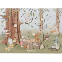 Little Dutch Forest Friends Multi Puslespil Med Lyd