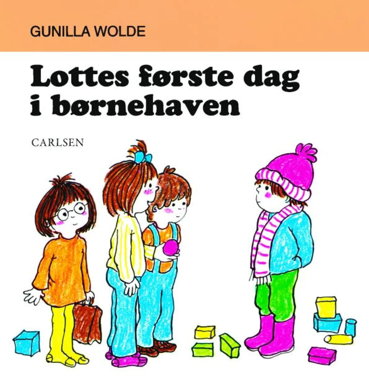 Lottes første dag i børnehaven