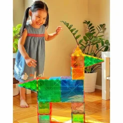 Magna-Tiles® Clear Colors - Magnetsæt 100 Dele