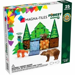Magna-Tiles® Skovdyr - Magnetsæt 25 Dele