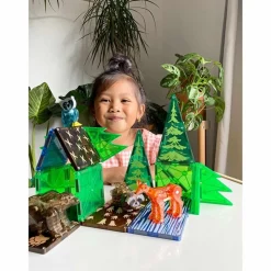 Magna-Tiles® Skovdyr - Magnetsæt 25 Dele