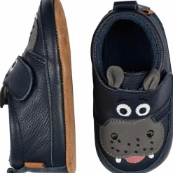 MELTON Hippo Læder Futter Marine