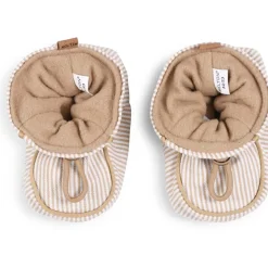 MELTON Striped Tekstil Futter Beige