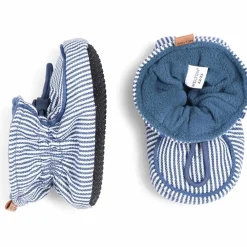 MELTON Striped Tekstil Futter Dark Demin