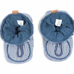 MELTON Striped Tekstil Futter Dark Demin