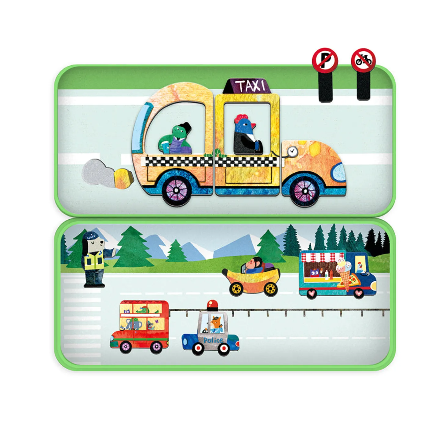 mierEdu - Magnetisk rejsesæt - Biler