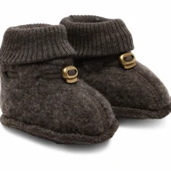 Mikk-Line Dark Brown Melange Uld Futter