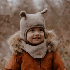 Mikk-Line elefanthue i uld - Denver melange