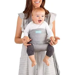 Moby Fit Wrap - Strækvikle/Bæresele Grey