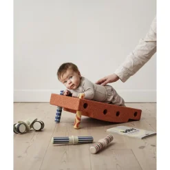 MODU Baby Motoriksæt Burnt Orange / Dusty Green