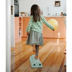 MODU Børneskammel Ocean Mint / Forest Green