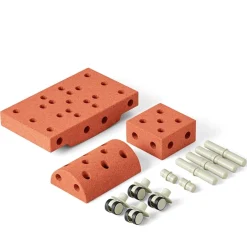 MODU Curiosity set Burnt Orange/Dusty Green