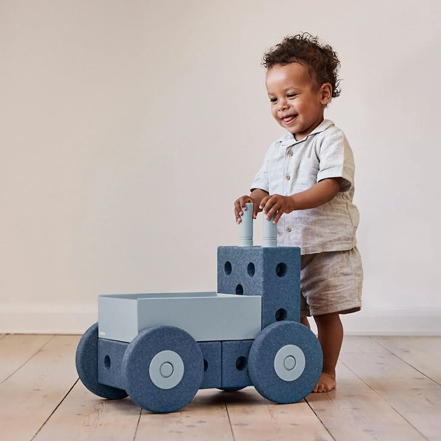 MODU 3-i-1 Baby Walker Deep Blue/Sky Blue