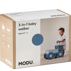 MODU 3-i-1 Baby Walker Deep Blue/Sky Blue