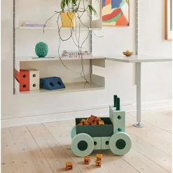 MODU 3-i-1 Baby Walker Ocean Mint/Forest Green