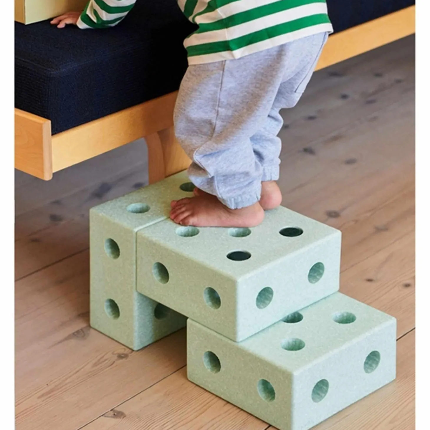 MODU 3-i-1 Baby Walker Ocean Mint/Forest Green