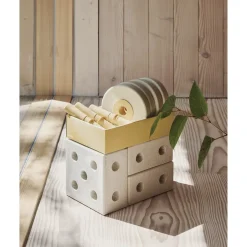 MODU 3-i-1 Baby Walker Sand Grey / Honey Yellow